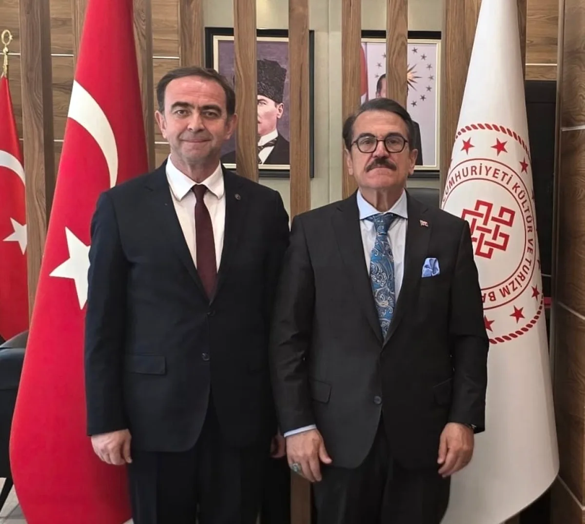 Keles Belediye Başkanı Ali Doğru, Güzel Sanatlar Genel Müdürü Belviranlı ile Görüştü Keles Belediye Başkanı Ali Doğru, Güzel Sanatlar Genel Müdürü Belviranlı ile Görüştü