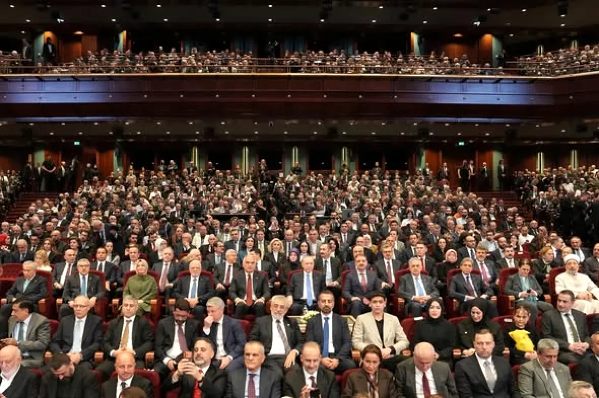 Erdoğan Vakıflar Haftası Kutlama Programı'na Katıldı Erdoğan Vakıflar Haftası Kutlama Programı'na Katıldı