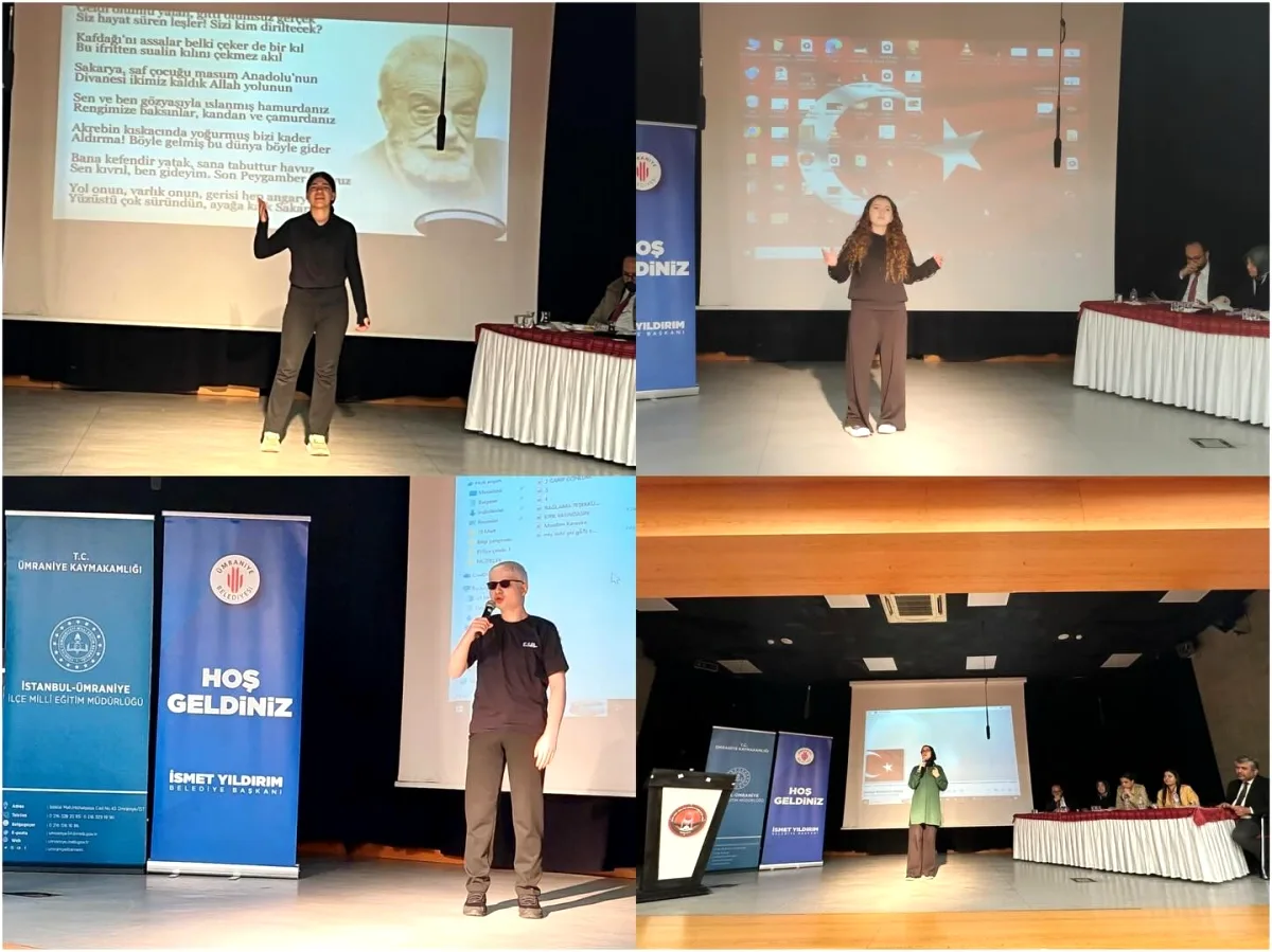 Ümraniye'de Gençler Şiirle Buluştu: 6. Ezbere Şiir Yarışması Ümraniye'de Gençler Şiirle Buluştu: 6. Ezbere Şiir Yarışması