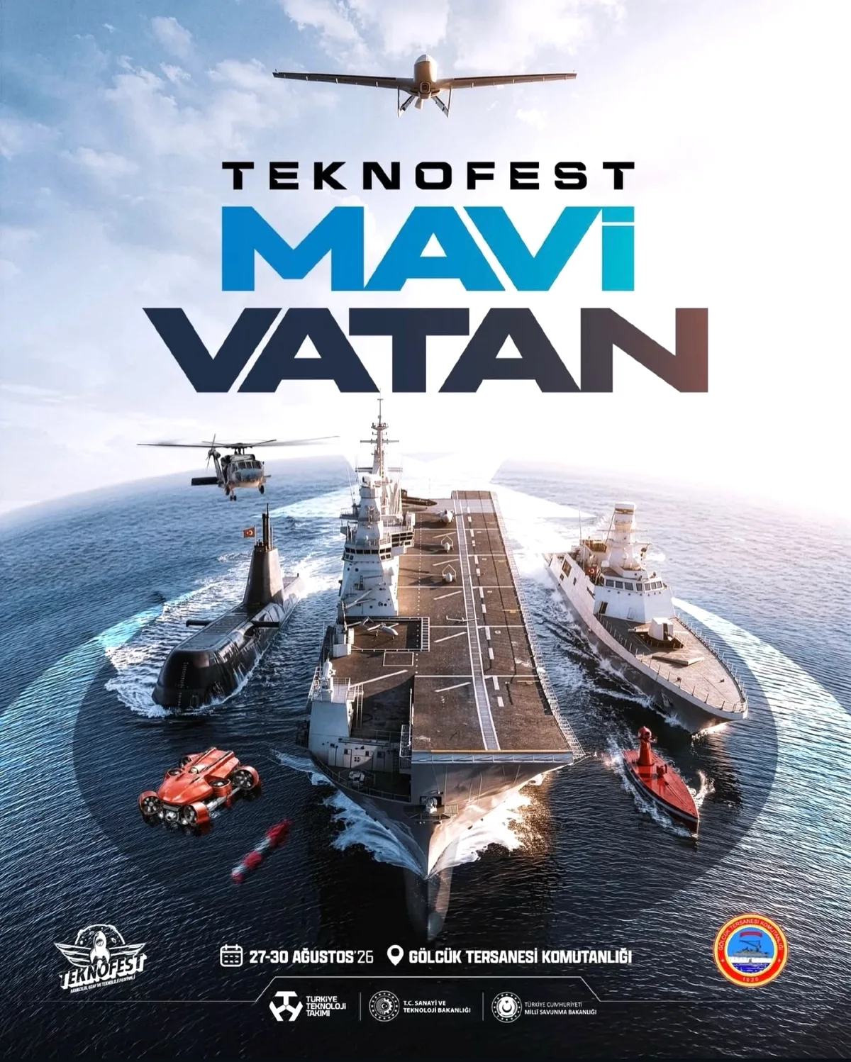 FSM Vakıf Üniversitesi Teknofest Mavi Vatan 2026'da Yer Alacak FSM Vakıf Üniversitesi Teknofest Mavi Vatan 2026'da Yer Alacak