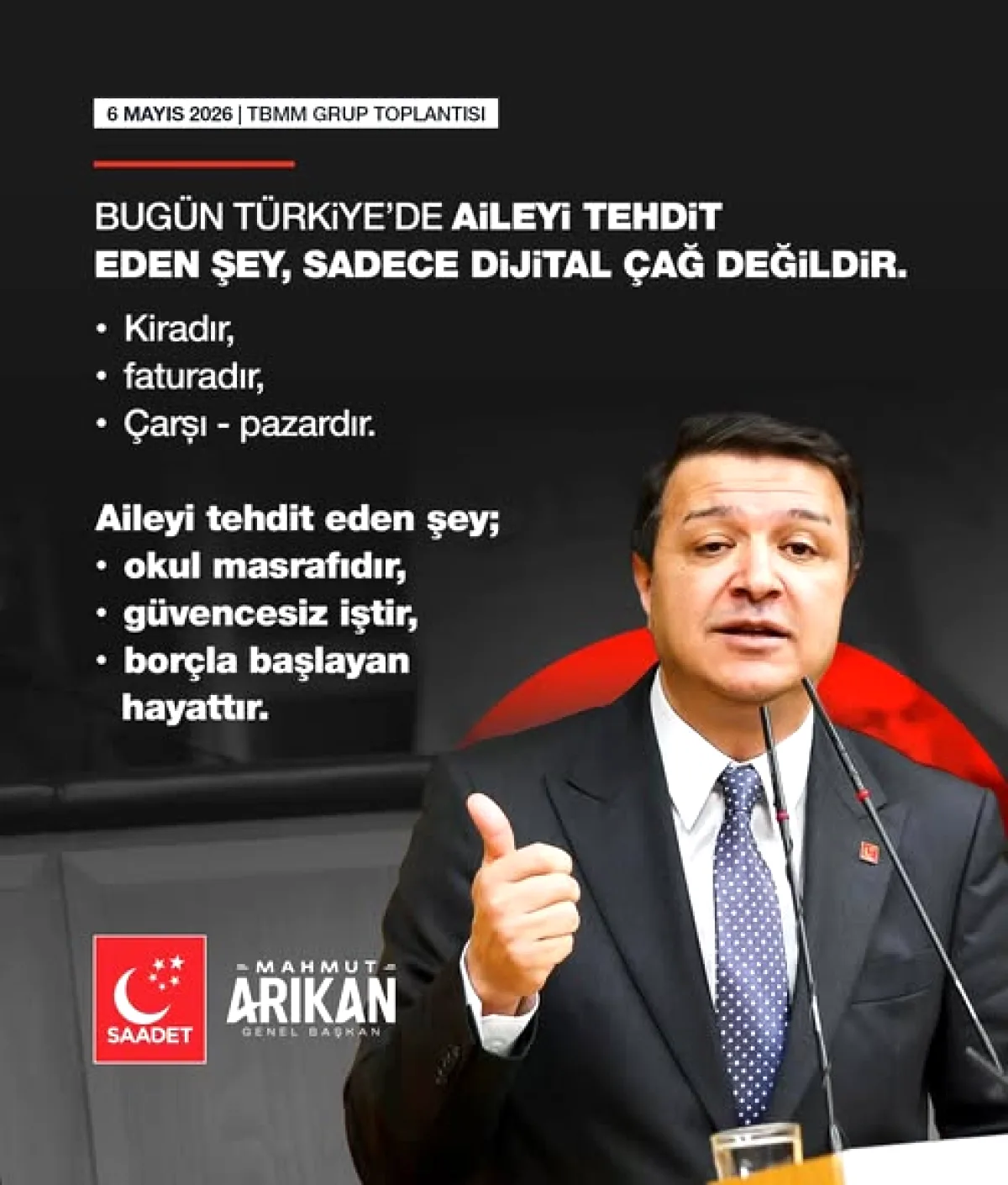 Arıkan'dan Aile Uyarısı: Dijital Çağ Değil, Asıl Tehdit Bu Arıkan'dan Aile Uyarısı: Dijital Çağ Değil, Asıl Tehdit Bu