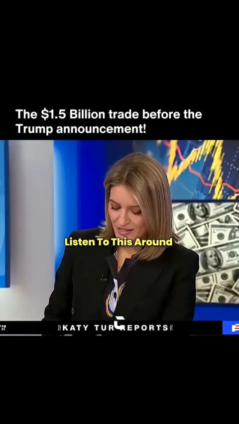 Trump Açıklamasından Dakikalar Önce 1,5 Milyar Dolarlık Şüpheli İşlem