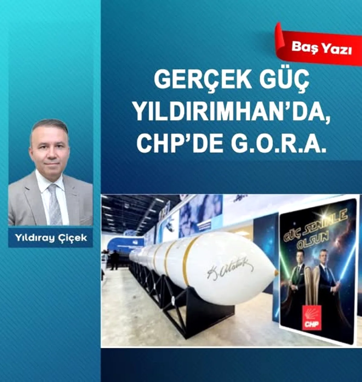 Abdurrahman Başkan: "Gerçek Güç Yıldırım'da CHP'de GORA" Abdurrahman Başkan: "Gerçek Güç Yıldırım'da CHP'de GORA"
