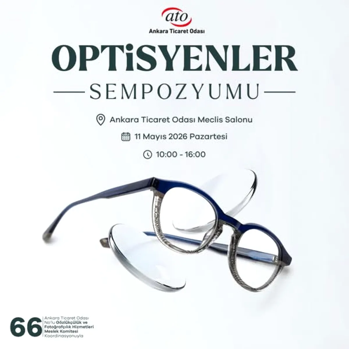 Ankara'da Optisyenler Sempozyumu: 11 Mayıs'ta Ücretsiz Katılım Fırsatı Ankara'da Optisyenler Sempozyumu: 11 Mayıs'ta Ücretsiz Katılım Fırsatı