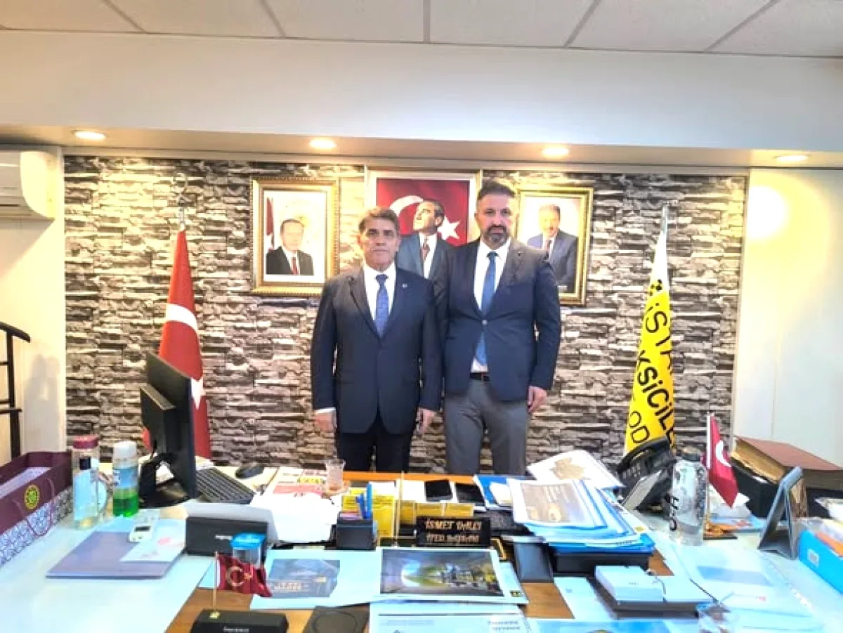 İstanbul Taksiciler Esnaf Odası'na Kredi Kooperatifi'nden Nezaket Ziyareti İstanbul Taksiciler Esnaf Odası'na Kredi Kooperatifi'nden Nezaket Ziyareti