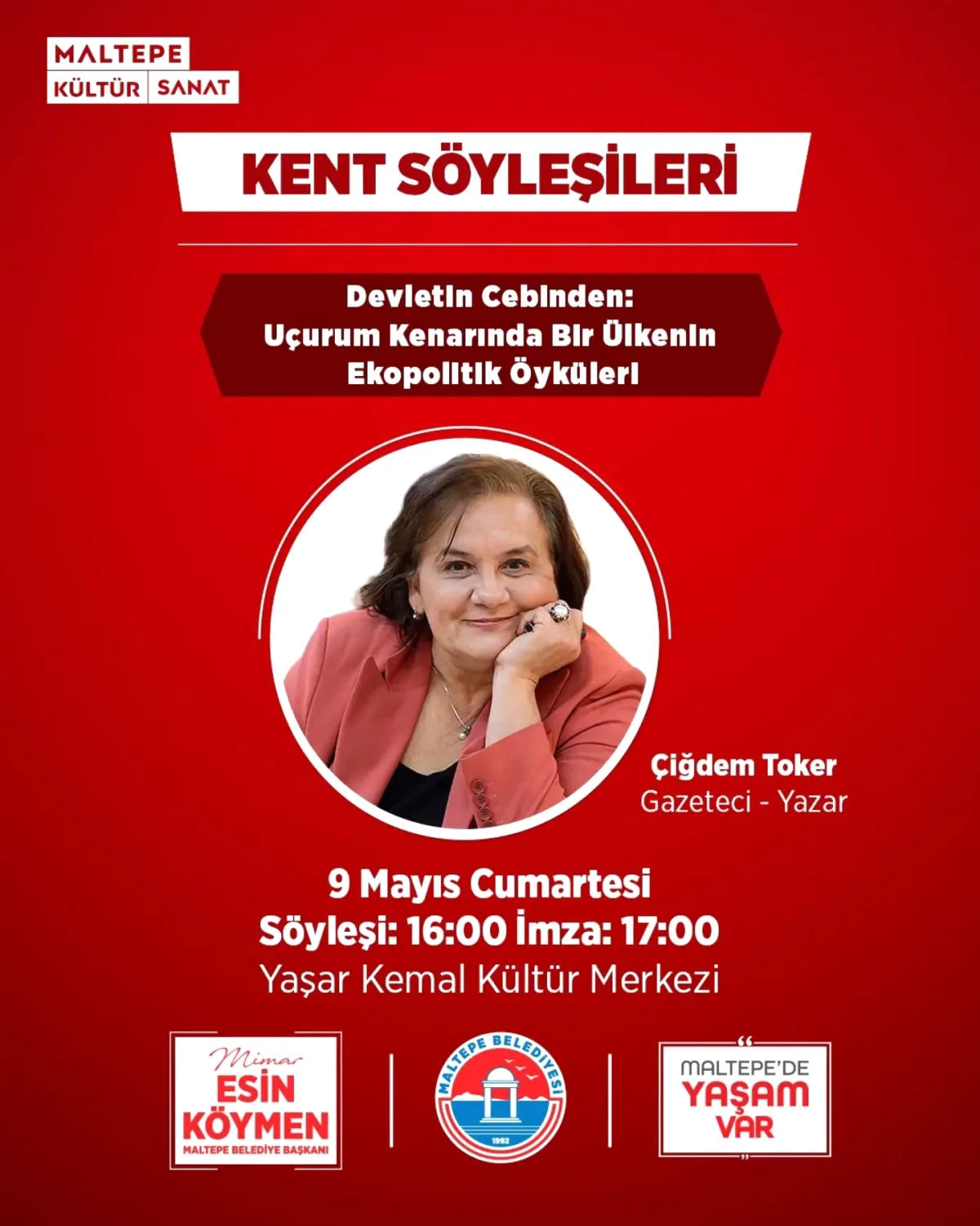 Maltepe'de Çiğdem Toker ile Ekonomi-Politik Söyleşi: Devletin Cebinden Maltepe'de Çiğdem Toker ile Ekonomi-Politik Söyleşi: Devletin Cebinden