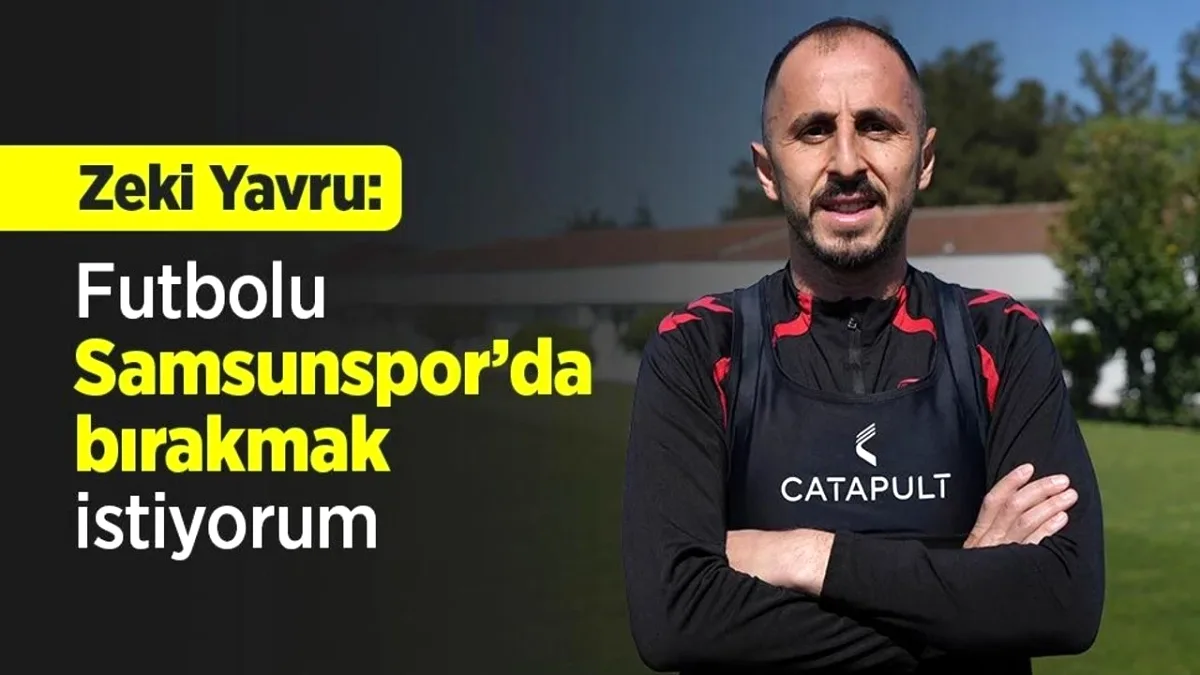 Zeki Yavru Futbolu Samsunspor'da Bırakmak İstiyor: "2-3 Sezon Daha Oynayıp Burada Noktalamak İsterim" Zeki Yavru Futbolu Samsunspor'da Bırakmak İstiyor: "2-3 Sezon Daha Oynayıp Burada Noktalamak İsterim"