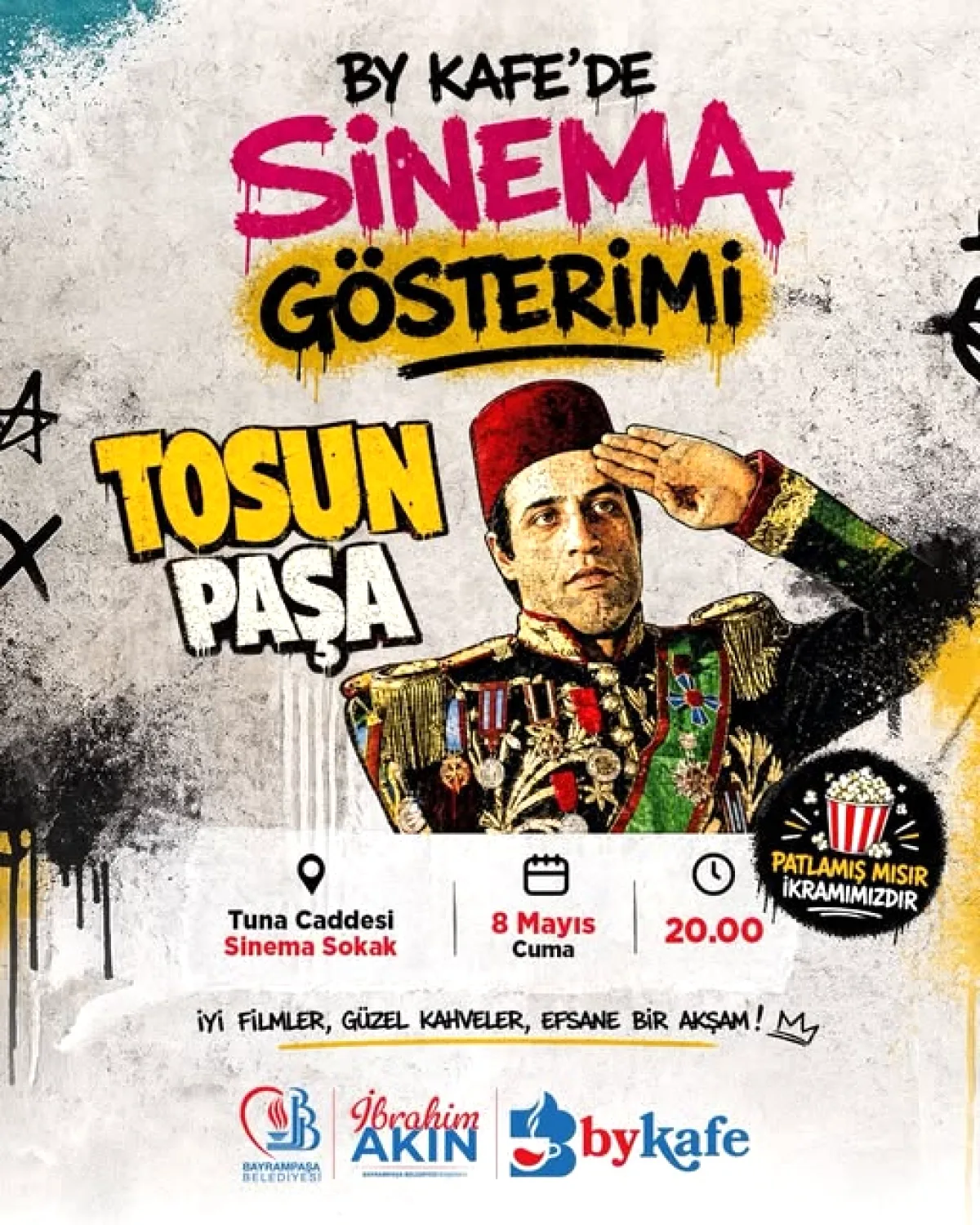 ByKafe'de Tosun Paşa Filmi: Bayrampaşa'da Nostalji Gecesi ByKafe'de Tosun Paşa Filmi: Bayrampaşa'da Nostalji Gecesi
