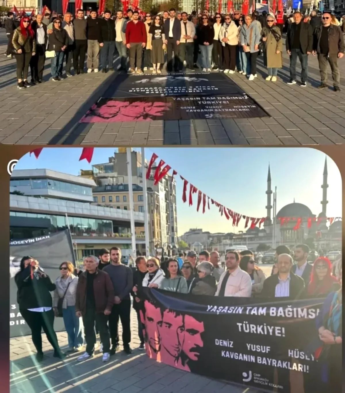 CHP Bakırköy Kadın Kolları'ndan Deniz Gezmiş ve Arkadaşları İçin Anma Yürüyüşü CHP Bakırköy Kadın Kolları'ndan Deniz Gezmiş ve Arkadaşları İçin Anma Yürüyüşü