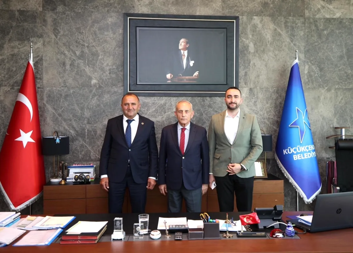 Küçükçekmece'de İGDAŞ ve Sivas Heyeti Ziyareti Küçükçekmece'de İGDAŞ ve Sivas Heyeti Ziyareti