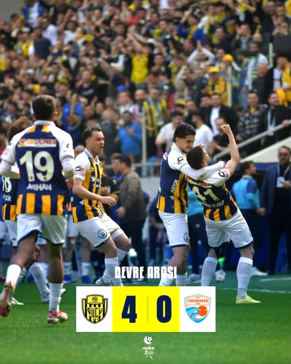 Ankaragücü Devrede 4-0 Önde Ankaragücü Devrede 4-0 Önde