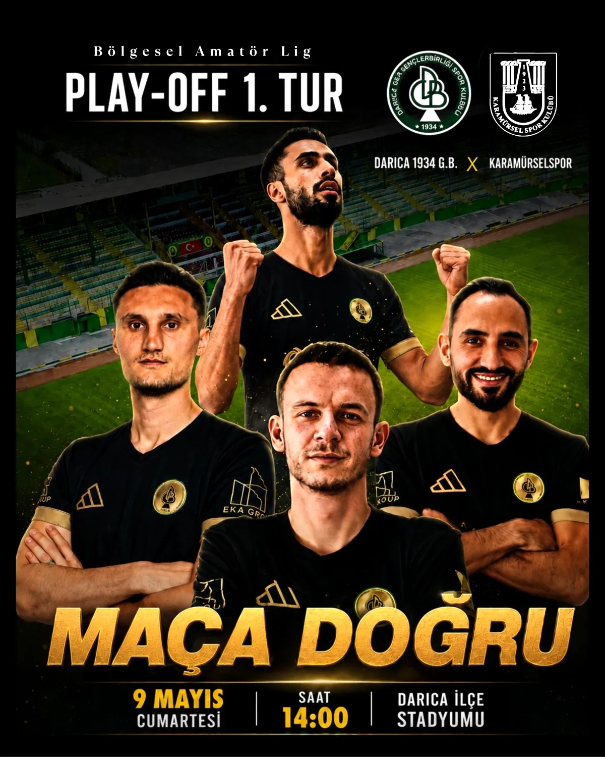 Darıca Gençlerbirliği ile Karamürselspor Play-Off'ta Karşı Karşıya Darıca Gençlerbirliği ile Karamürselspor Play-Off'ta Karşı Karşıya
