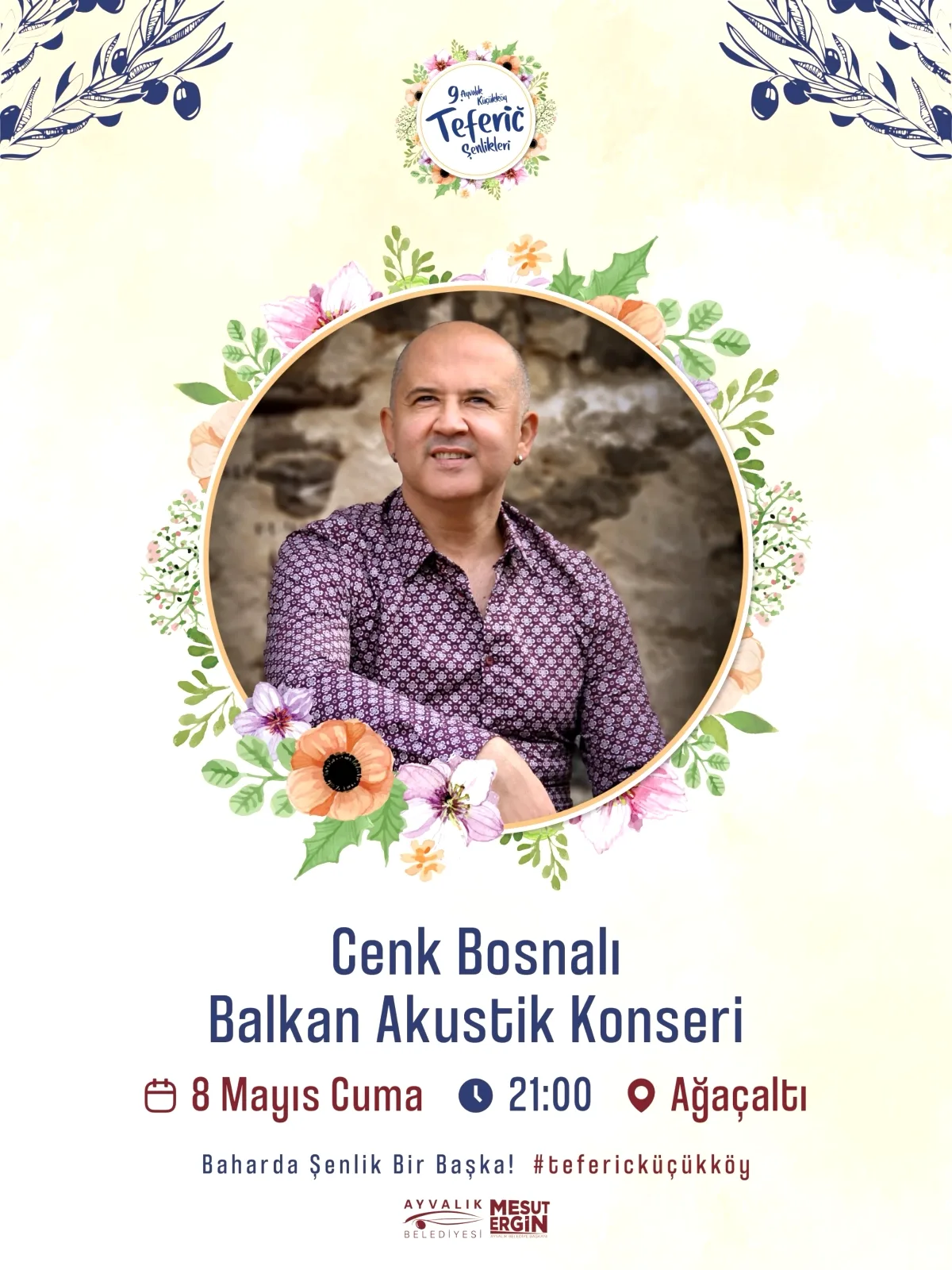 Küçükköy Teferiç Şenlikleri'nde Cenk Bosnalı Konseri: Ücretsiz Ulaşım İmkanı Küçükköy Teferiç Şenlikleri'nde Cenk Bosnalı Konseri: Ücretsiz Ulaşım İmkanı