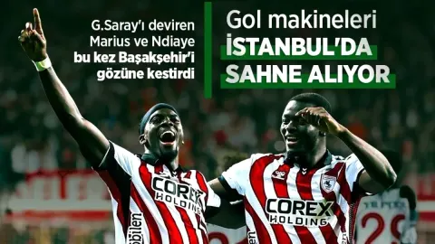 Samsunspor'un Golcü İkisi İstanbul'da: "Bu Akşam da İş Başındayız"