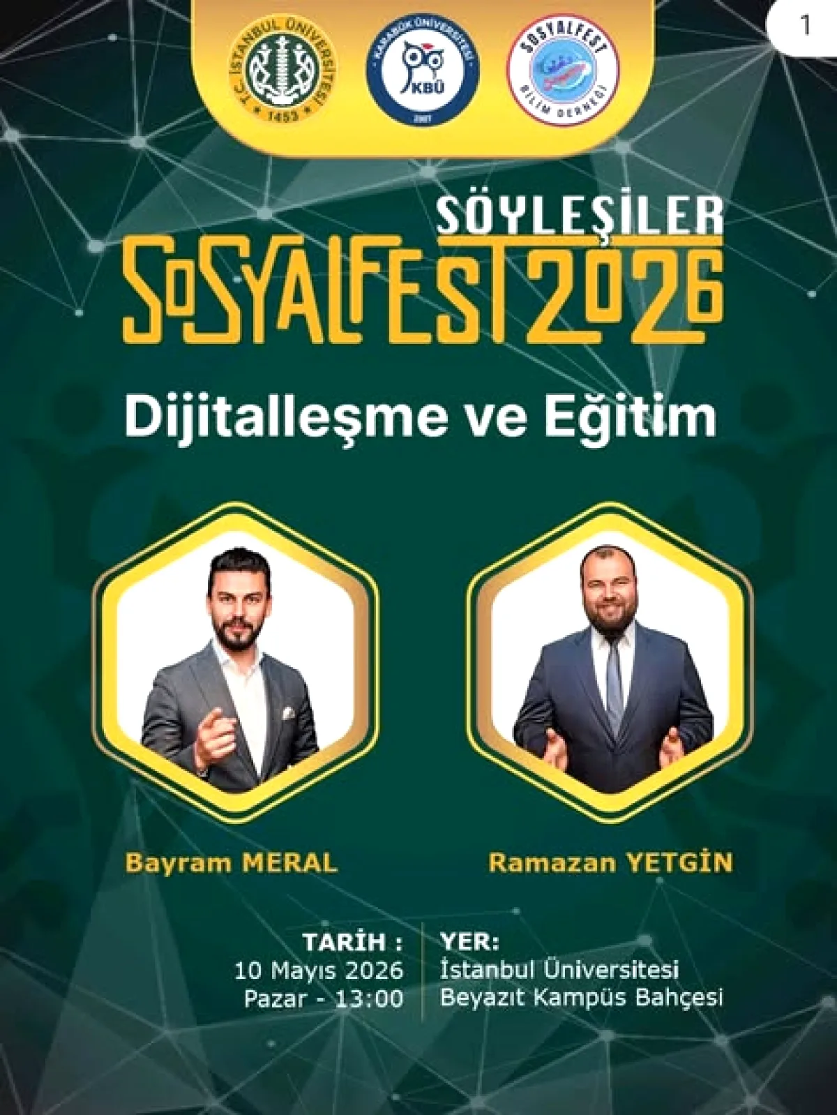 Sosyal Bilimlerin Geleceği Sosyalfest 2026'da Konuşulacak Sosyal Bilimlerin Geleceği Sosyalfest 2026'da Konuşulacak