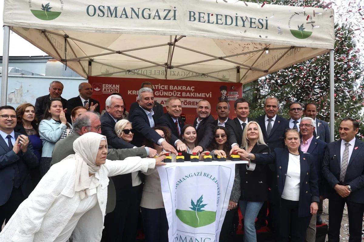 Osmangazi'de Hatice Bakraç Kreş ve Gündüz Bakımevi'nin Temeli Atıldı Osmangazi'de Hatice Bakraç Kreş ve Gündüz Bakımevi'nin Temeli Atıldı