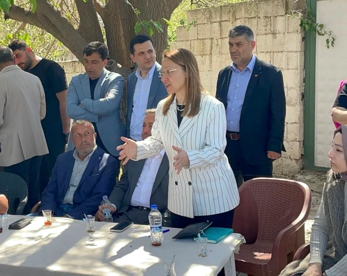 Nizip'te Hortum Sonrası Saha İncelemesi: AK Parti Vatandaşlarla Buluştu Nizip'te Hortum Sonrası Saha İncelemesi: AK Parti Vatandaşlarla Buluştu
