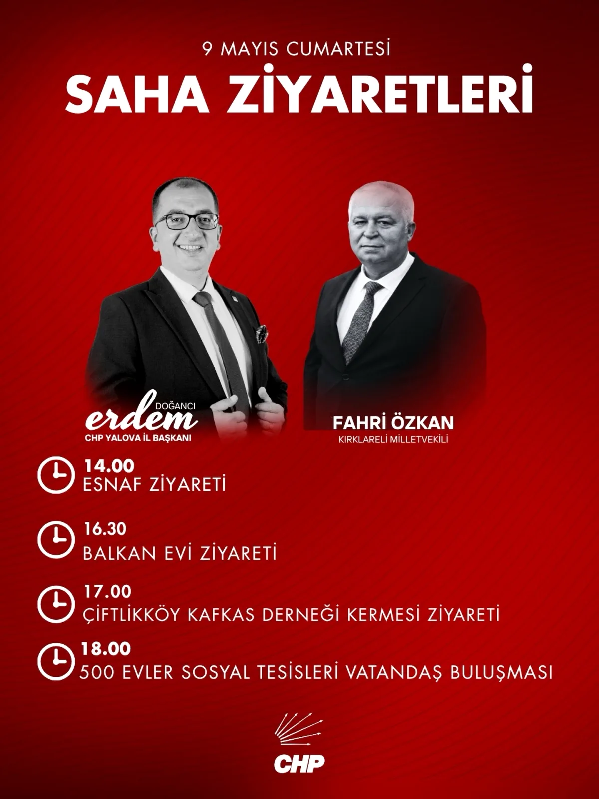CHP'li Doğancı ve Özkan Yalova'da Saha Çalışmasında: "Halkın Sesine Kulak Veriyoruz" CHP'li Doğancı ve Özkan Yalova'da Saha Çalışmasında: "Halkın Sesine Kulak Veriyoruz"