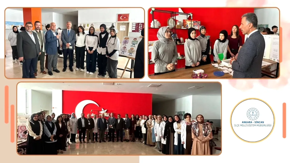 Sincan'da Genç Mucitlerin Bilim Fuarına Protokol Ziyareti Sincan'da Genç Mucitlerin Bilim Fuarına Protokol Ziyareti
