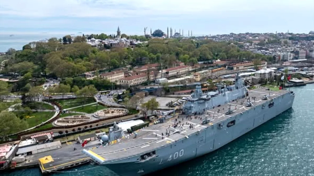 TCG Anadolu SAHA 2026'da Halkın Ziyaretine Açıldı TCG Anadolu SAHA 2026'da Halkın Ziyaretine Açıldı