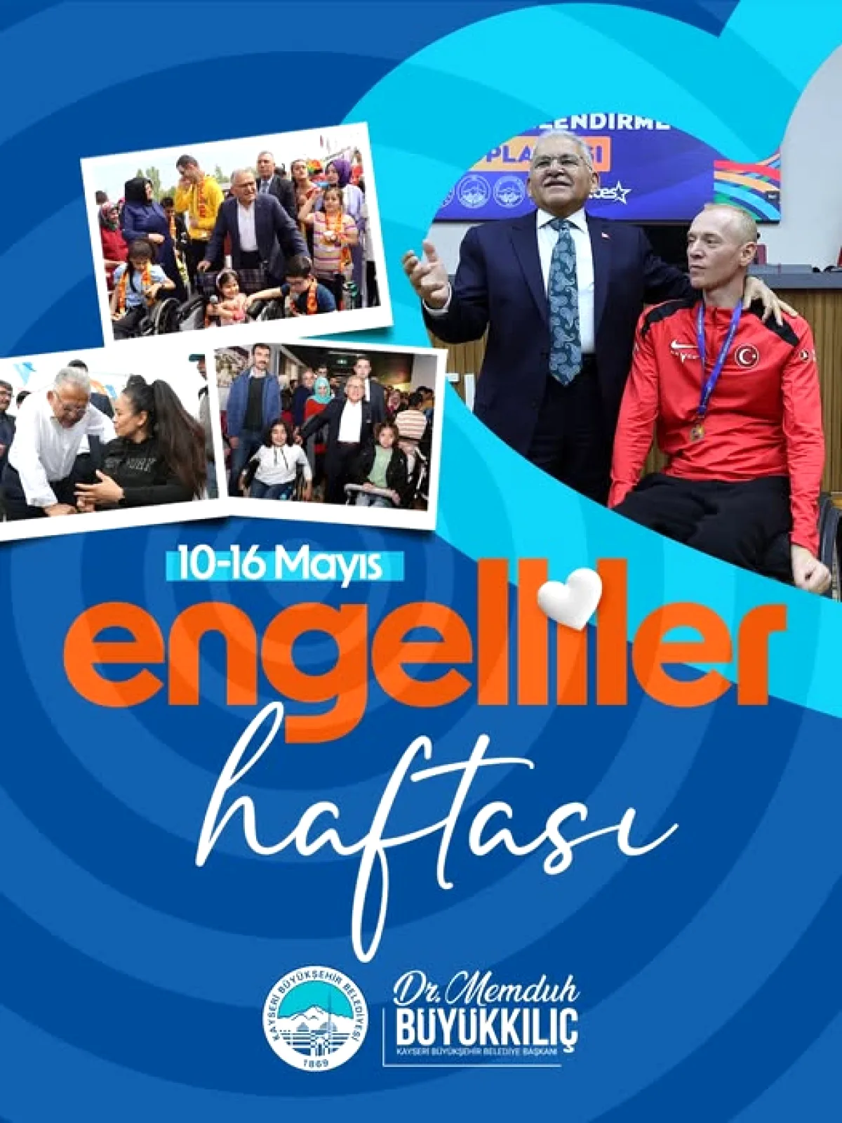 Kayseri'de Engelliler Haftası Mesajı: Engelsiz Yaşam Vurgusu Kayseri'de Engelliler Haftası Mesajı: Engelsiz Yaşam Vurgusu
