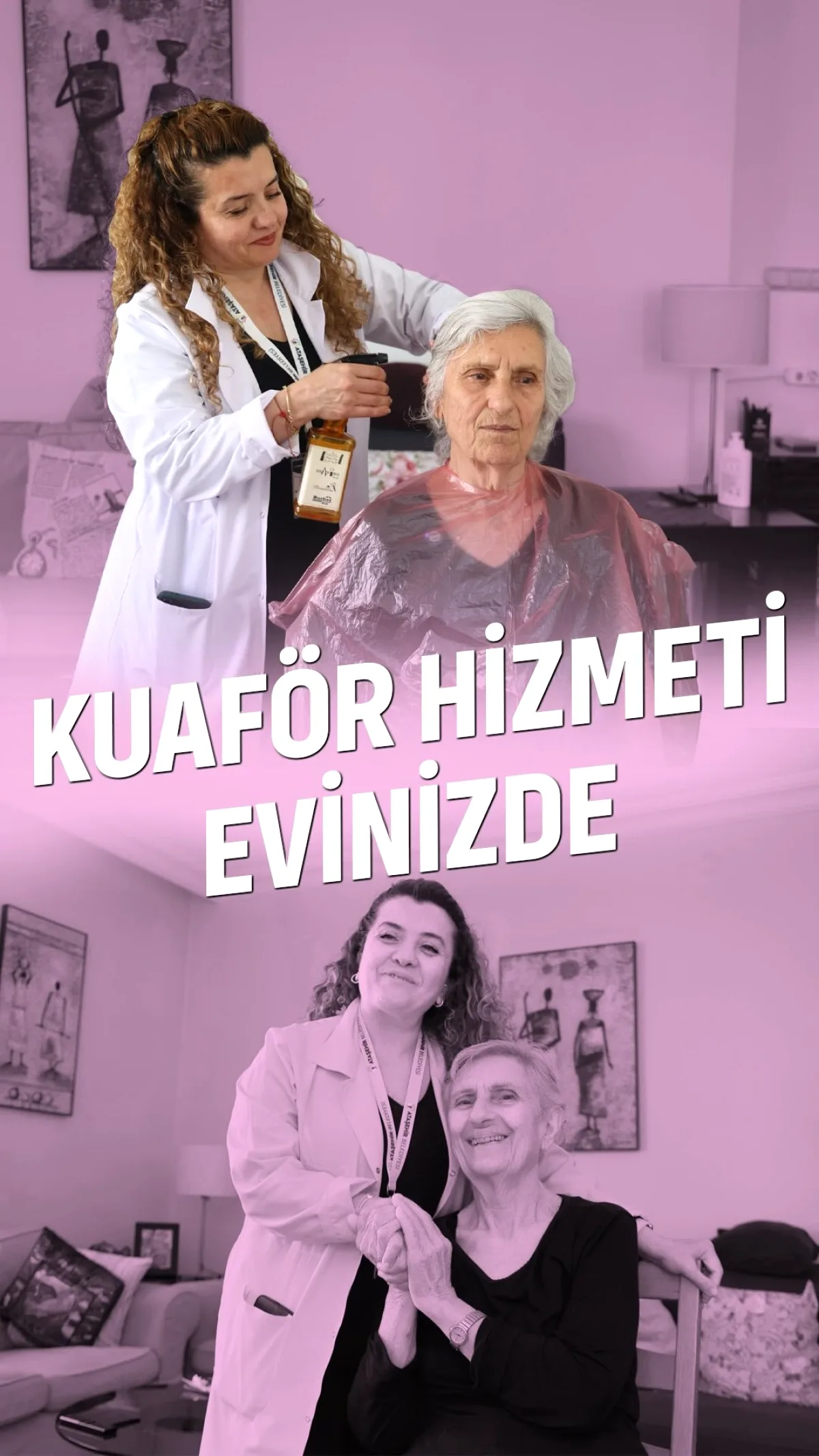 Ataşehir'de Evde Kişisel Bakım: Dışarı Çıkamayan Vatandaşlara Ücretsiz Kuaför Hizmeti Ataşehir'de Evde Kişisel Bakım: Dışarı Çıkamayan Vatandaşlara Ücretsiz Kuaför Hizmeti