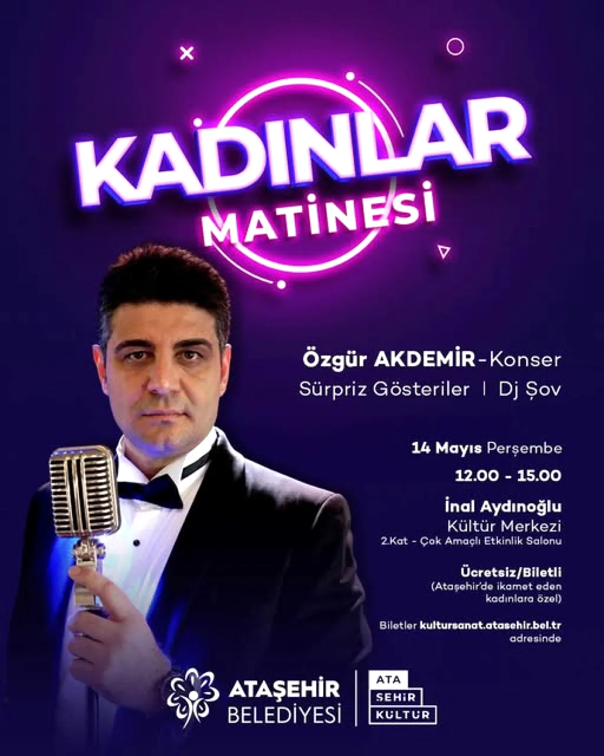 Ataşehir'de Kadınlar Matinesi: Özgür Akdemir ile Müzik Dolu Bir Gün Ataşehir'de Kadınlar Matinesi: Özgür Akdemir ile Müzik Dolu Bir Gün