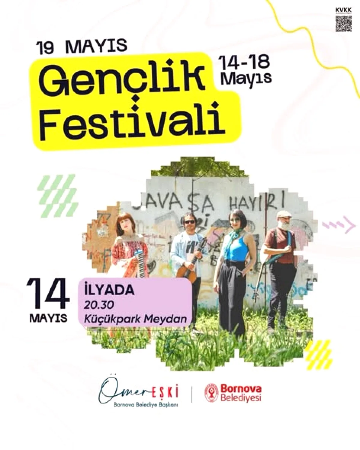 Bornova'da 19 Mayıs Coşkusu: 5 Günlük Gençlik Festivali Başlıyor! Bornova'da 19 Mayıs Coşkusu: 5 Günlük Gençlik Festivali Başlıyor!
