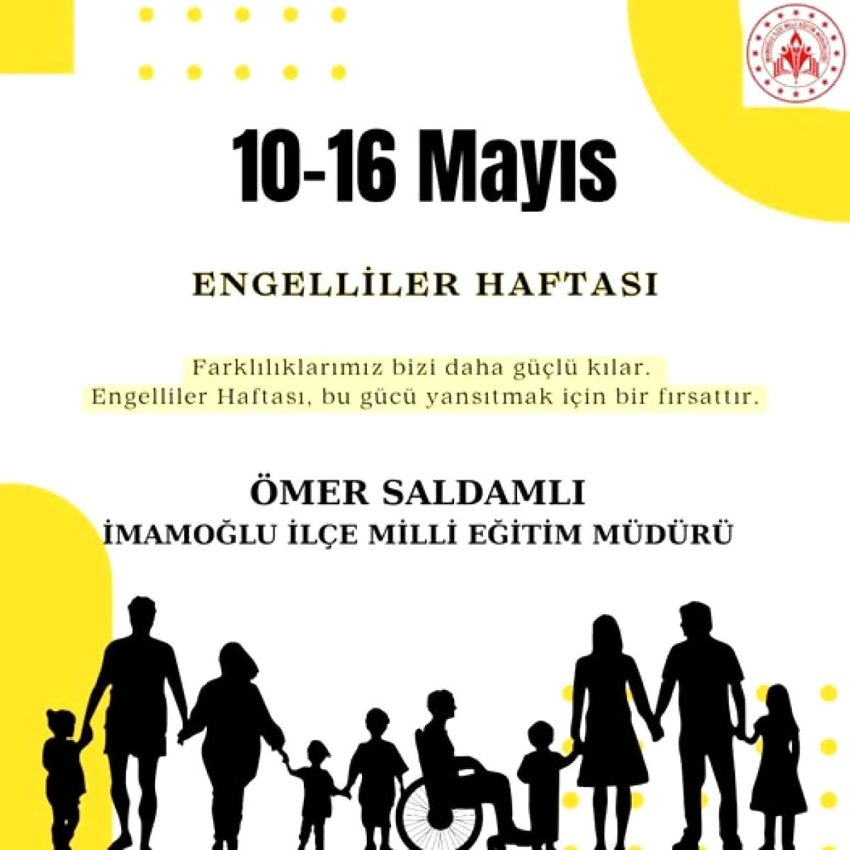 İmamoğlu'nda Engelliler Haftası: Eğitimle Engel Tanımayan Nesiller İmamoğlu'nda Engelliler Haftası: Eğitimle Engel Tanımayan Nesiller