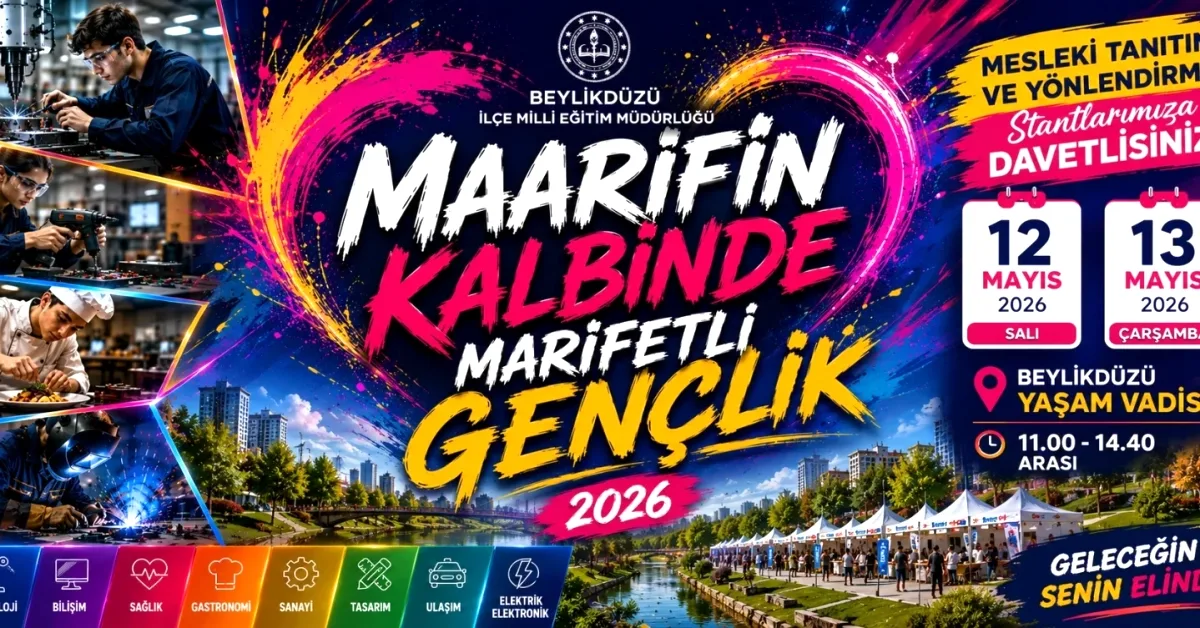 Beylikdüzü Milli Eğitim'den Öğrencilere: Mesleki Tanıtım Stantları Daveti Beylikdüzü Milli Eğitim'den Öğrencilere: Mesleki Tanıtım Stantları Daveti