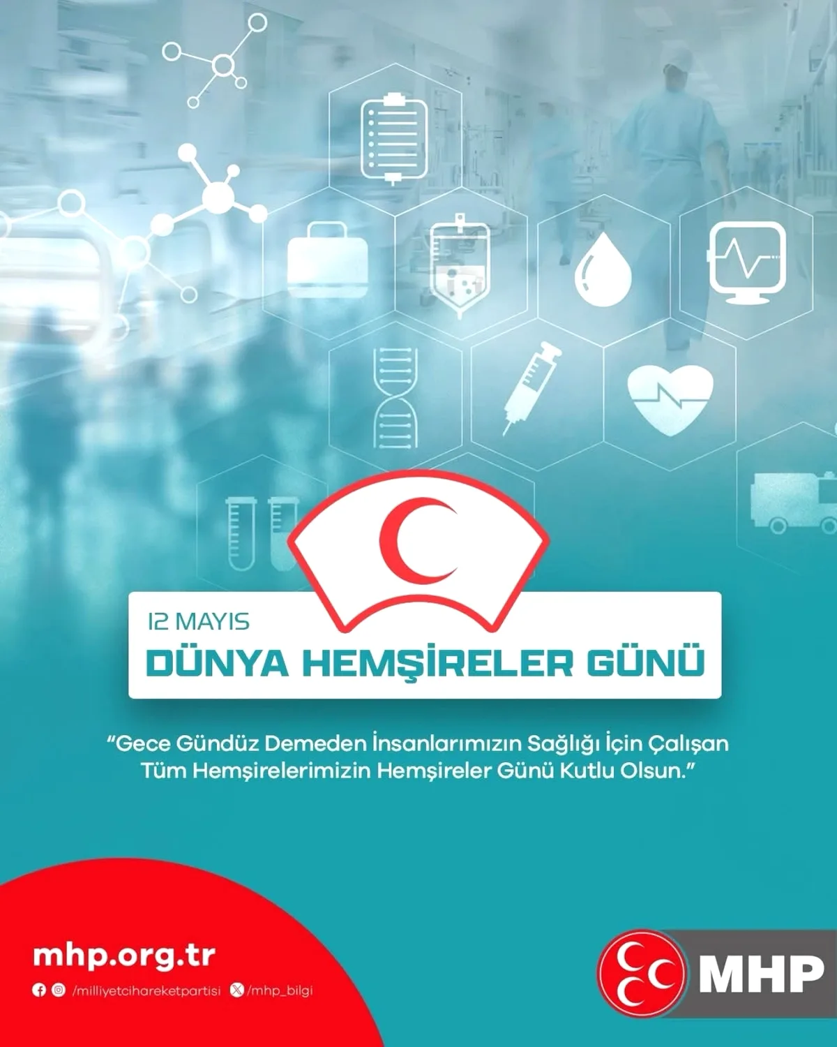 MHP Maltepe İlçe Başkanı Aykut Doğan'dan Hemşireler Günü Mesajı MHP Maltepe İlçe Başkanı Aykut Doğan'dan Hemşireler Günü Mesajı