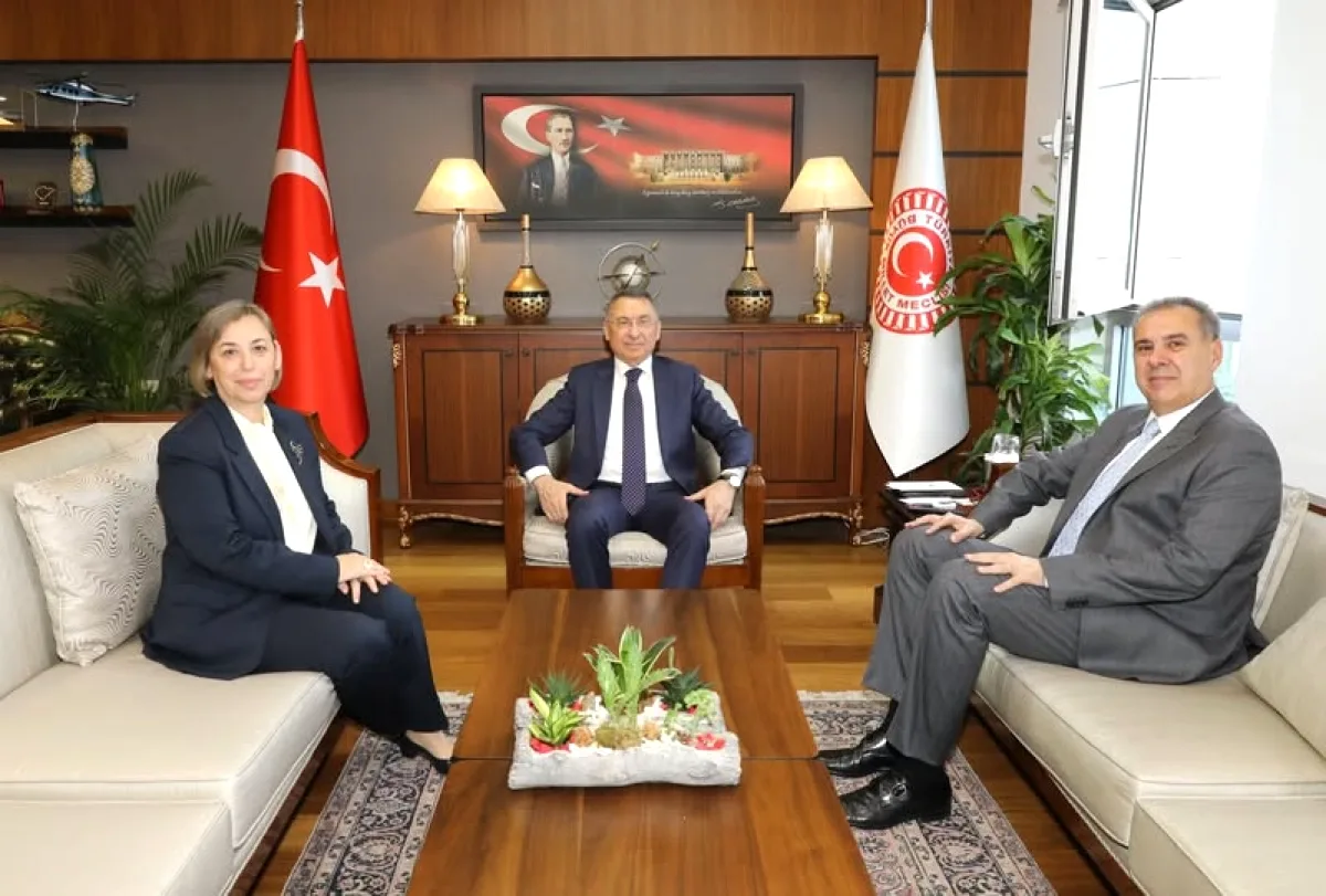 Fuat Oktay, Yeni Büyükelçileri Gazi Meclis'te Ağırladı Fuat Oktay, Yeni Büyükelçileri Gazi Meclis'te Ağırladı