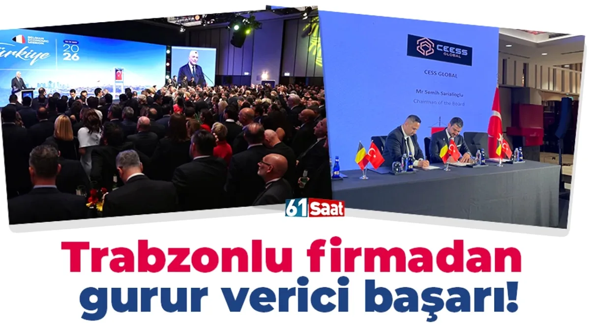 Trabzonlu Firma Belçika'da Tek Yetkili Oldu Trabzonlu Firma Belçika'da Tek Yetkili Oldu