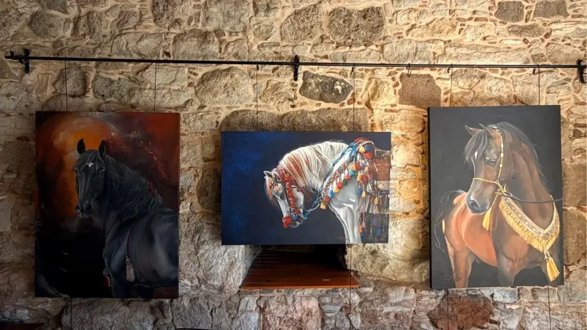 Bodrum'da Hiperrealist At Figürleri: Duran Güç Sergisi Bodrum'da Hiperrealist At Figürleri: Duran Güç Sergisi
