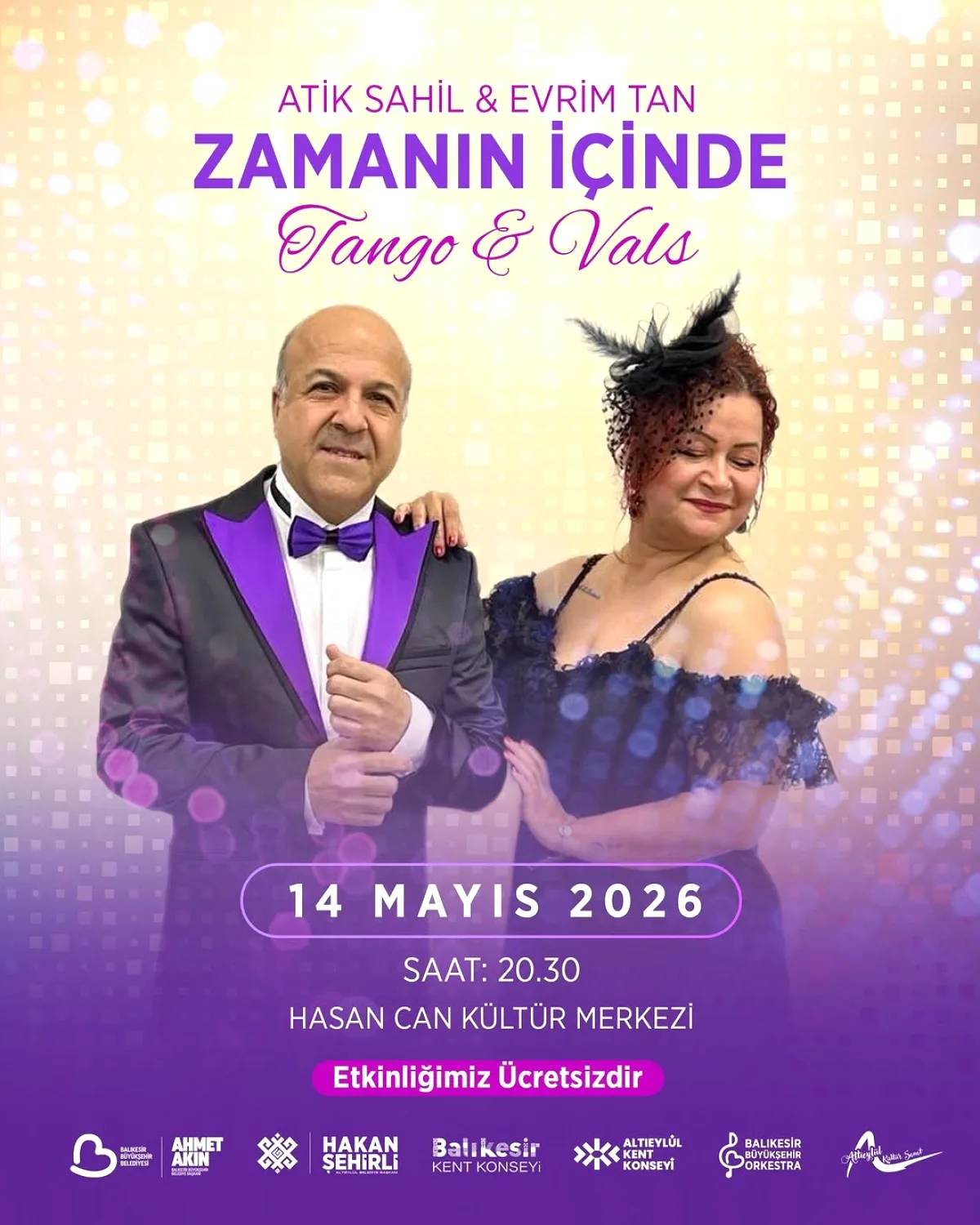 Altıeylül'de Tango & Vals Gecesi: 14 Mayıs'ta Müzik ve Dans Buluşması Altıeylül'de Tango & Vals Gecesi: 14 Mayıs'ta Müzik ve Dans Buluşması