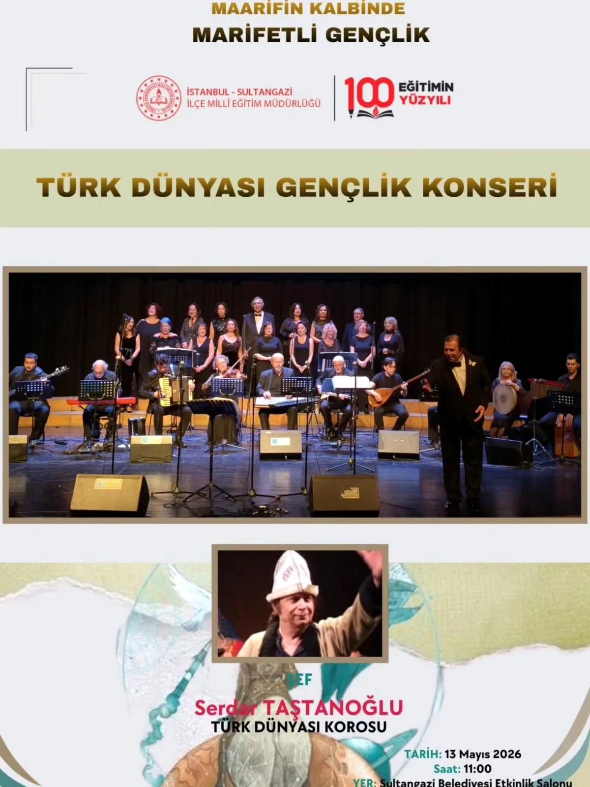 Sultangazi'de Türk Dünyası Gençlik Konseri Düzenleniyor Sultangazi'de Türk Dünyası Gençlik Konseri Düzenleniyor