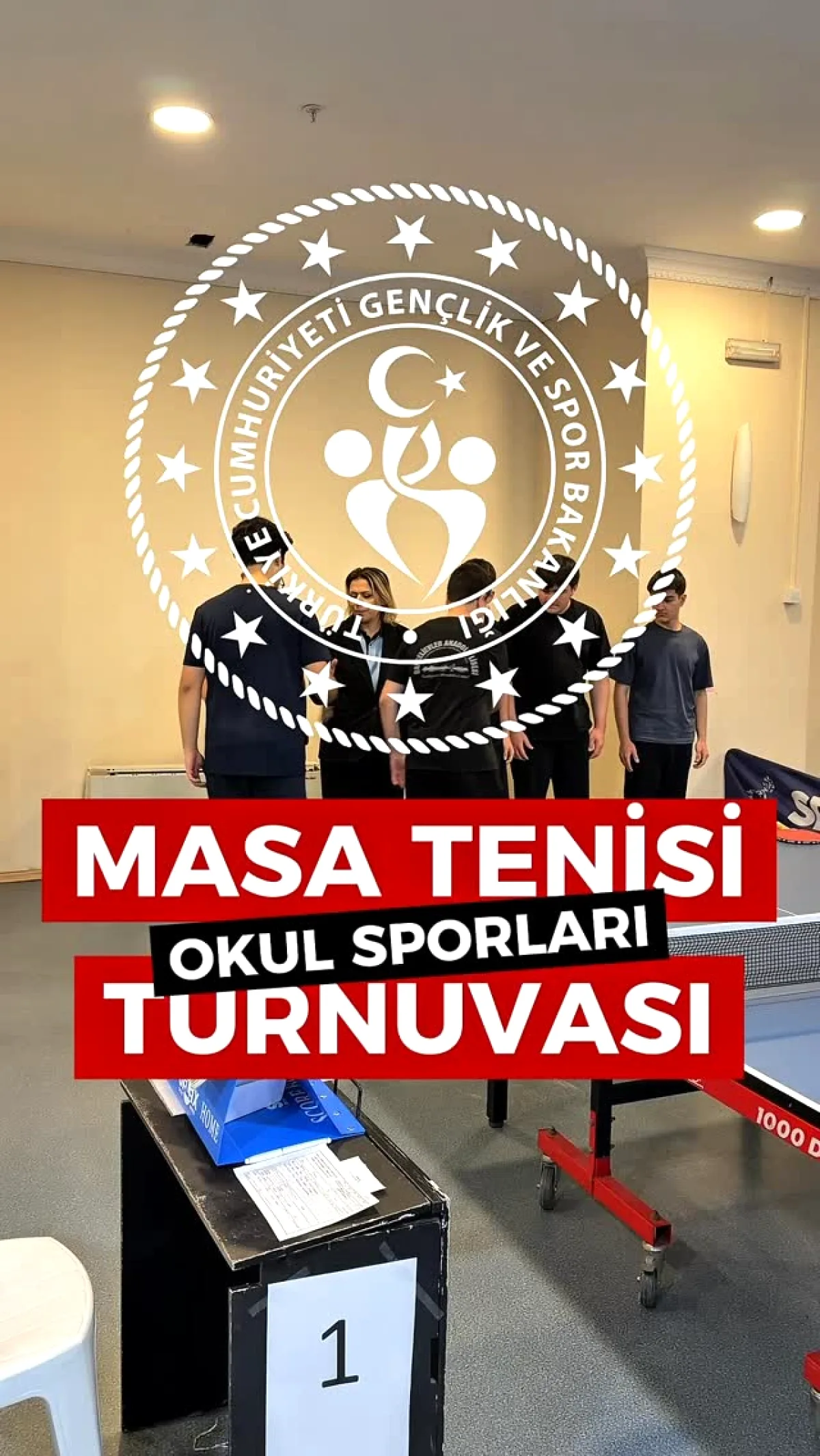 Bahçelievler'de 85 Öğrenci Masa Tenisinde Ter Döktü Bahçelievler'de 85 Öğrenci Masa Tenisinde Ter Döktü