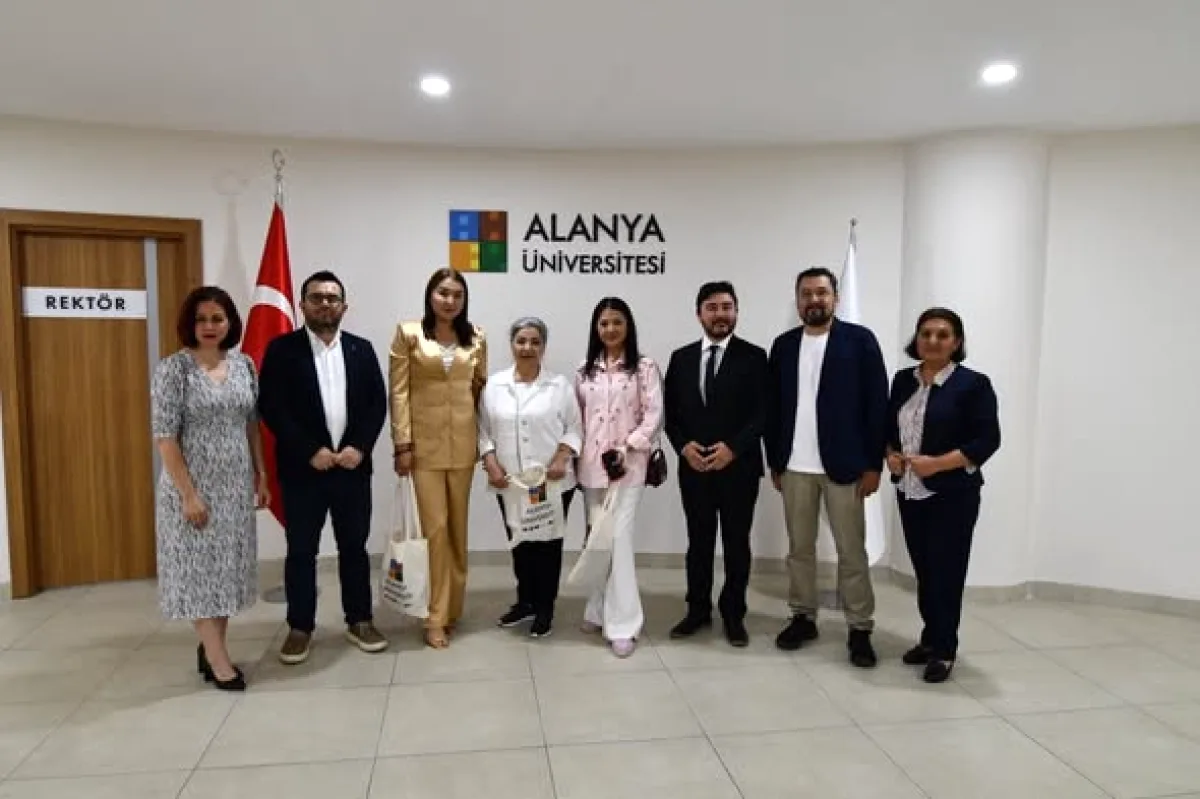 Shymkent'ten Gelen Heyet Alanya'da Öğrenci Değişimini Görüştü Shymkent'ten Gelen Heyet Alanya'da Öğrenci Değişimini Görüştü