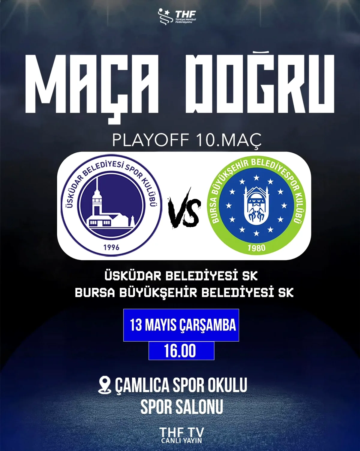 Üsküdar Belediyespor'dan Bursa Derbisine Kritik Davet: 10. Play-off Maçında! Üsküdar Belediyespor'dan Bursa Derbisine Kritik Davet: 10. Play-off Maçında!