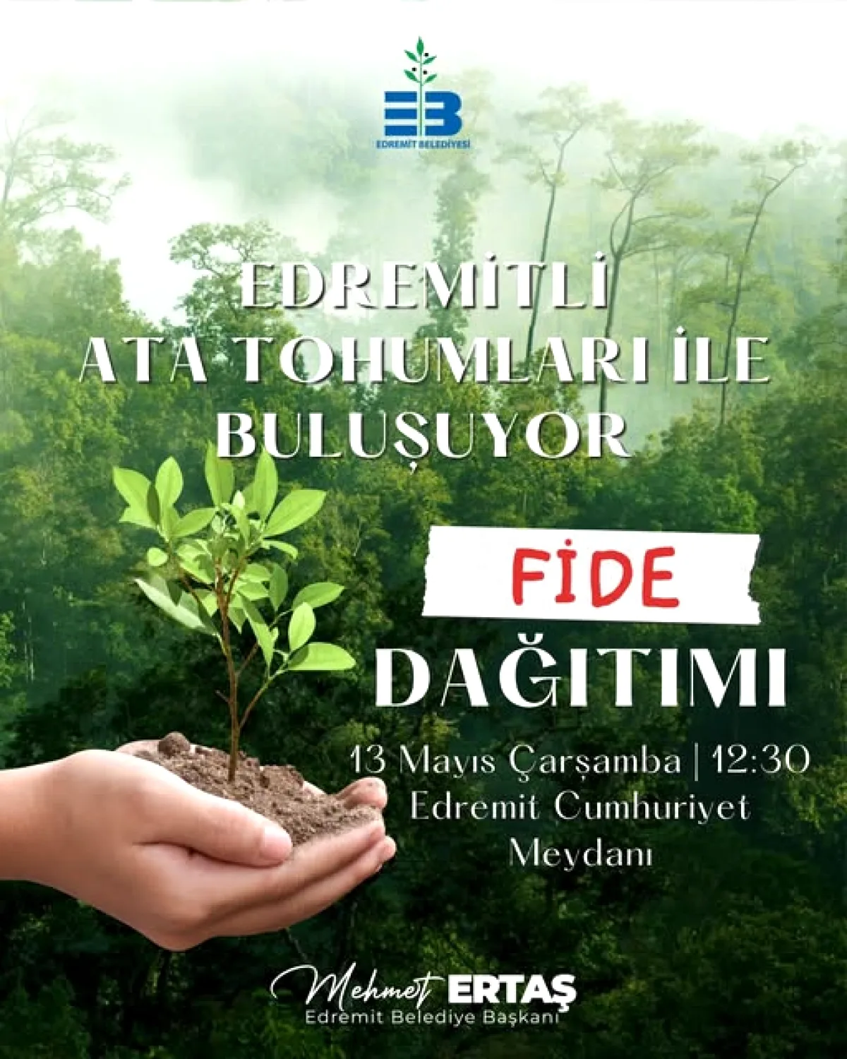 Edremit'te Ücretsiz Sebze Fidesi Dağıtımı Bugün Başlıyor Edremit'te Ücretsiz Sebze Fidesi Dağıtımı Bugün Başlıyor