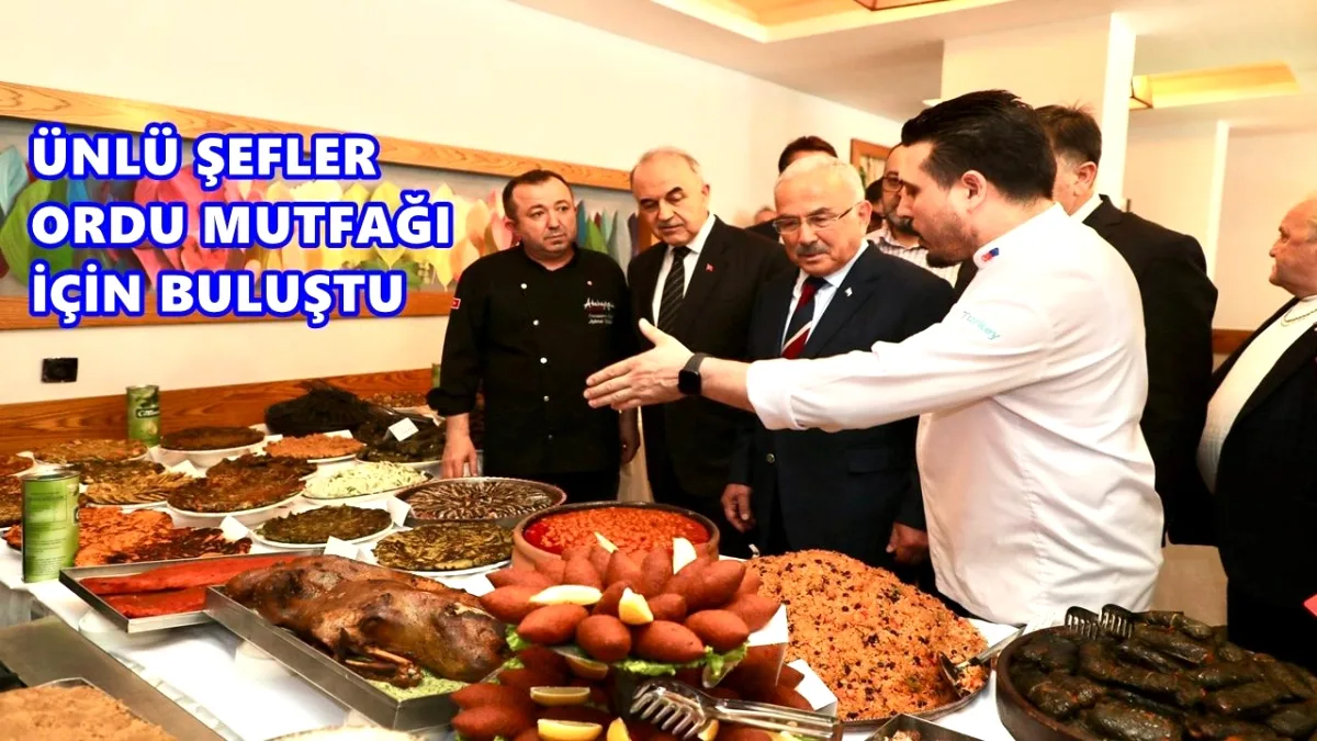Ordu'nun 88 Lezzeti Dünya Sahnesine Çıkıyor Ordu'nun 88 Lezzeti Dünya Sahnesine Çıkıyor