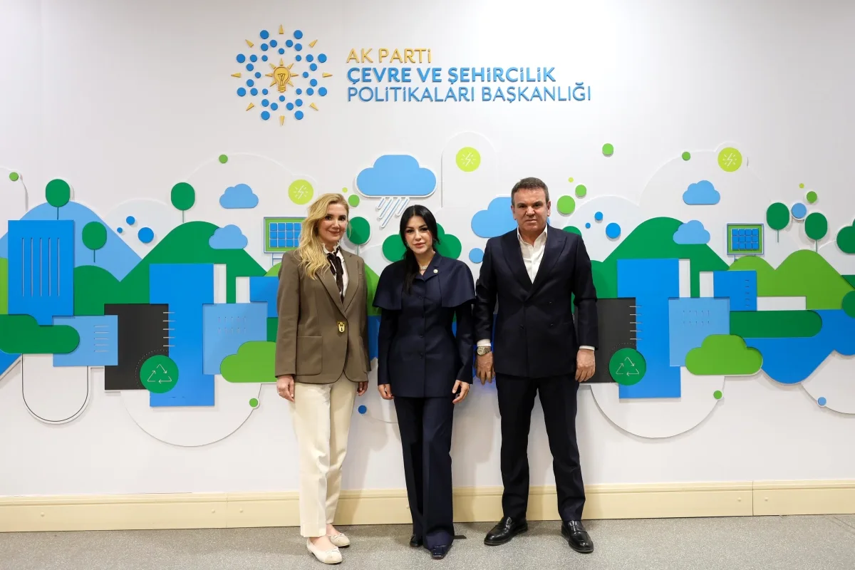 AK Parti'de Çevre Politikaları Başkanı Ayan'dan Ziyaretçi Ağırlama AK Parti'de Çevre Politikaları Başkanı Ayan'dan Ziyaretçi Ağırlama