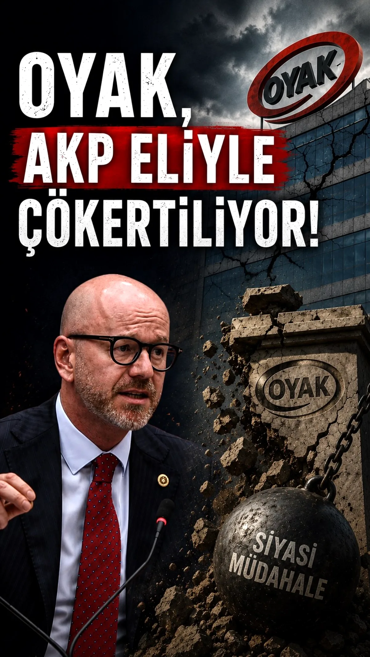 CHP'li Sarı'dan OYAK Yönetimine Sert Eleştiri: "Liyakatsizlikle Çökertiliyor" CHP'li Sarı'dan OYAK Yönetimine Sert Eleştiri: "Liyakatsizlikle Çökertiliyor"