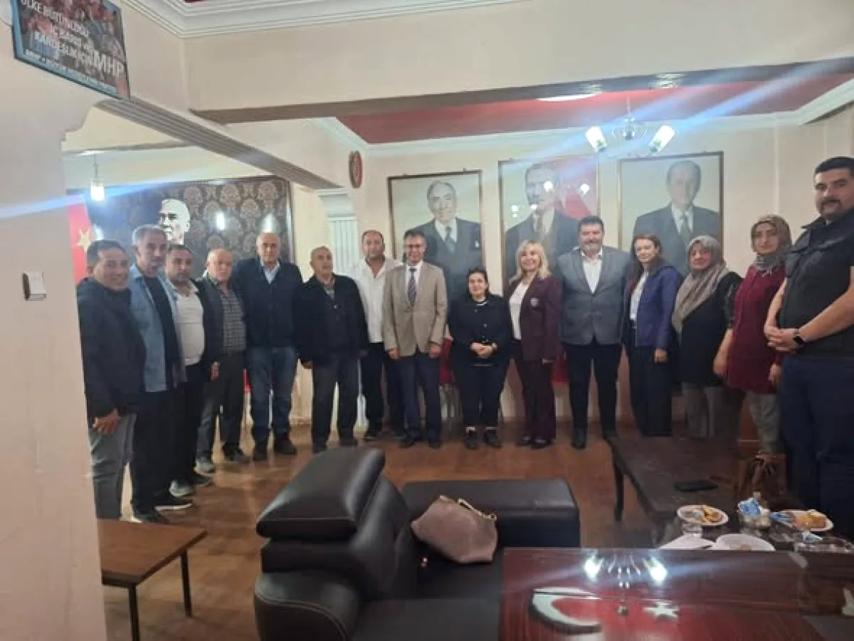 MHP Afyonkarahisar'dan Çay İlçesine Teşkilat Ziyareti MHP Afyonkarahisar'dan Çay İlçesine Teşkilat Ziyareti