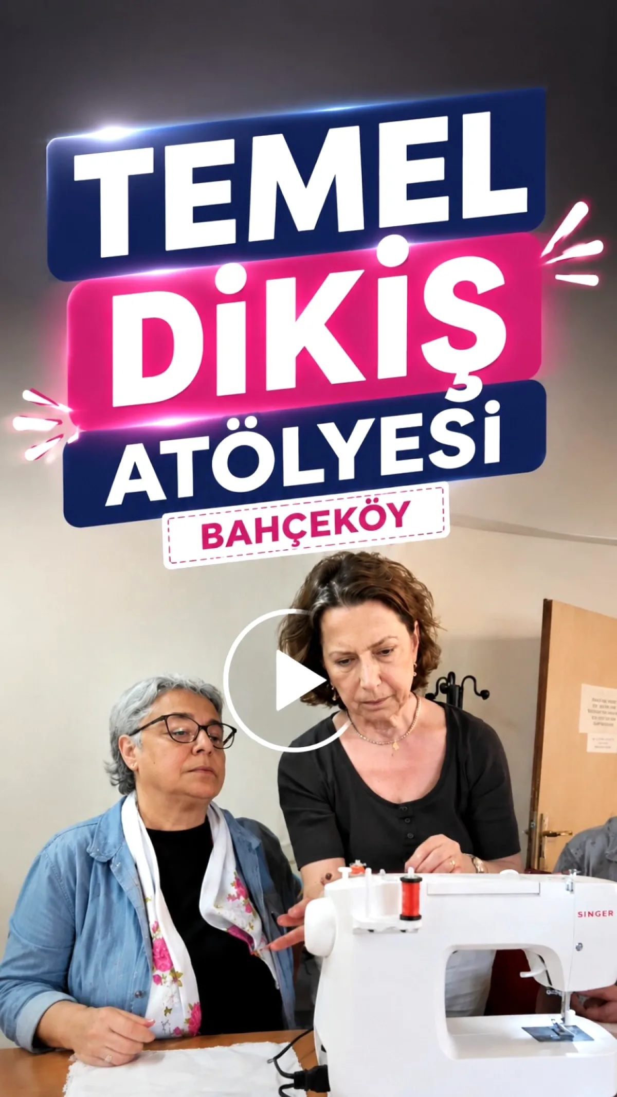 Sarıyer'de Kadınlar İçin Temel Dikiş Atölyesi Devam Ediyor Sarıyer'de Kadınlar İçin Temel Dikiş Atölyesi Devam Ediyor