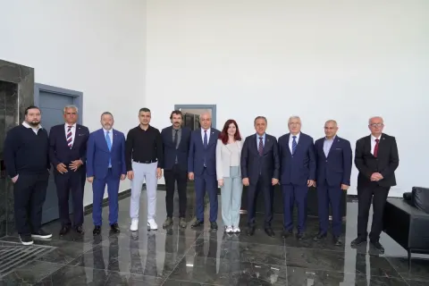 Yalova Valisi Usta ve YTSO Başkanı Demiryürek FT Metal'de