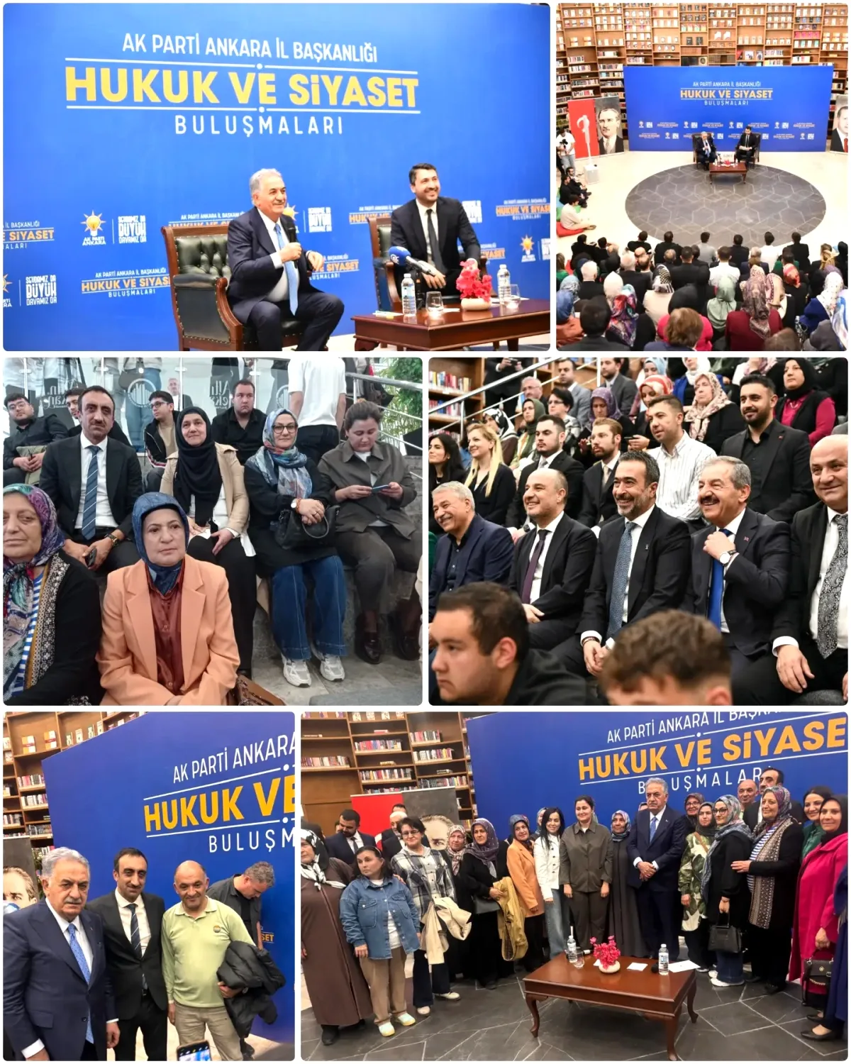 Yazıcı ve Özcan Sincan'da: AK Parti Hukuk ve Siyaset Buluşması Yazıcı ve Özcan Sincan'da: AK Parti Hukuk ve Siyaset Buluşması