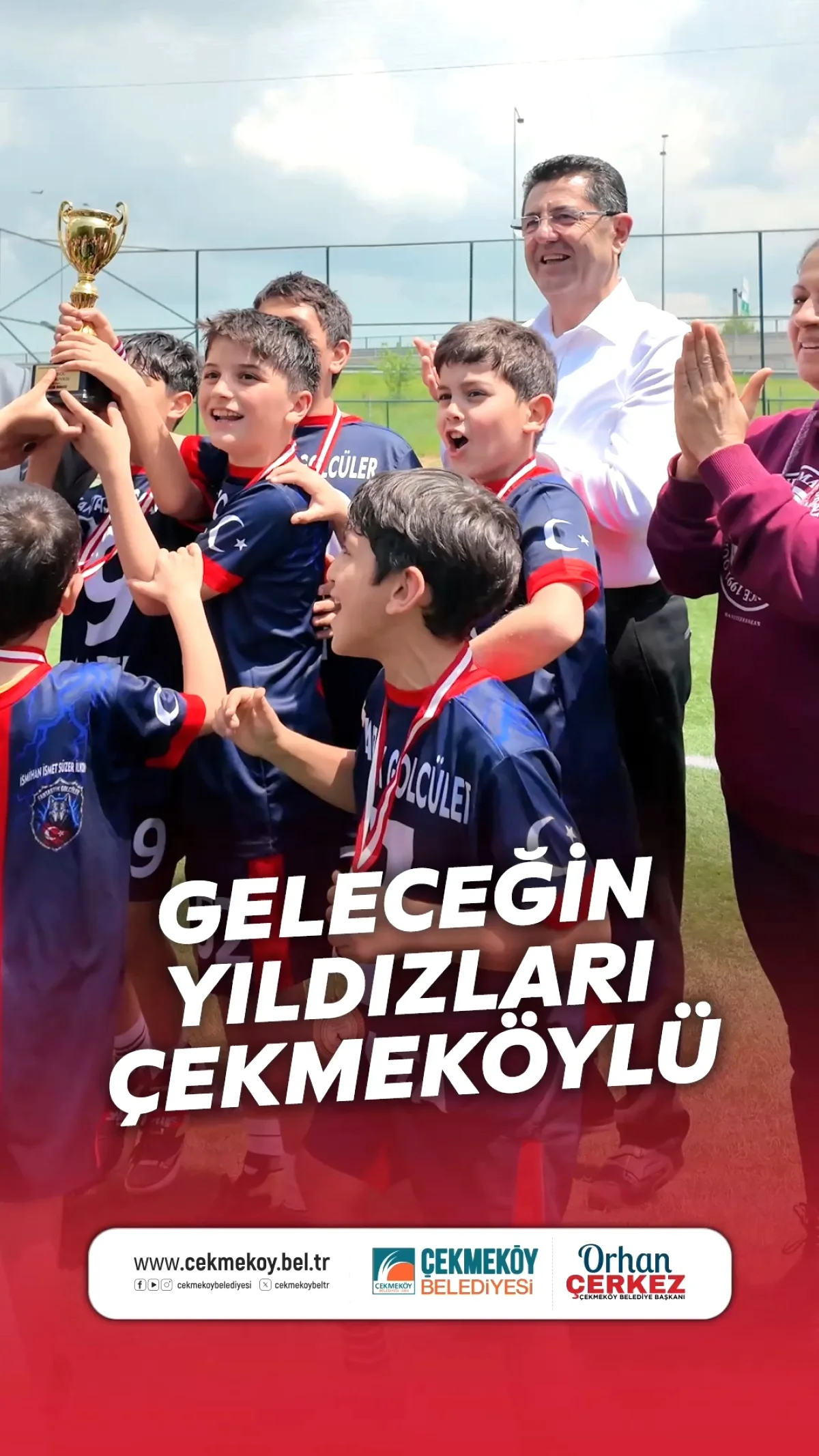 Çekmeköy'de Geleceğin Yıldızları Sahaya Çıktı Çekmeköy'de Geleceğin Yıldızları Sahaya Çıktı