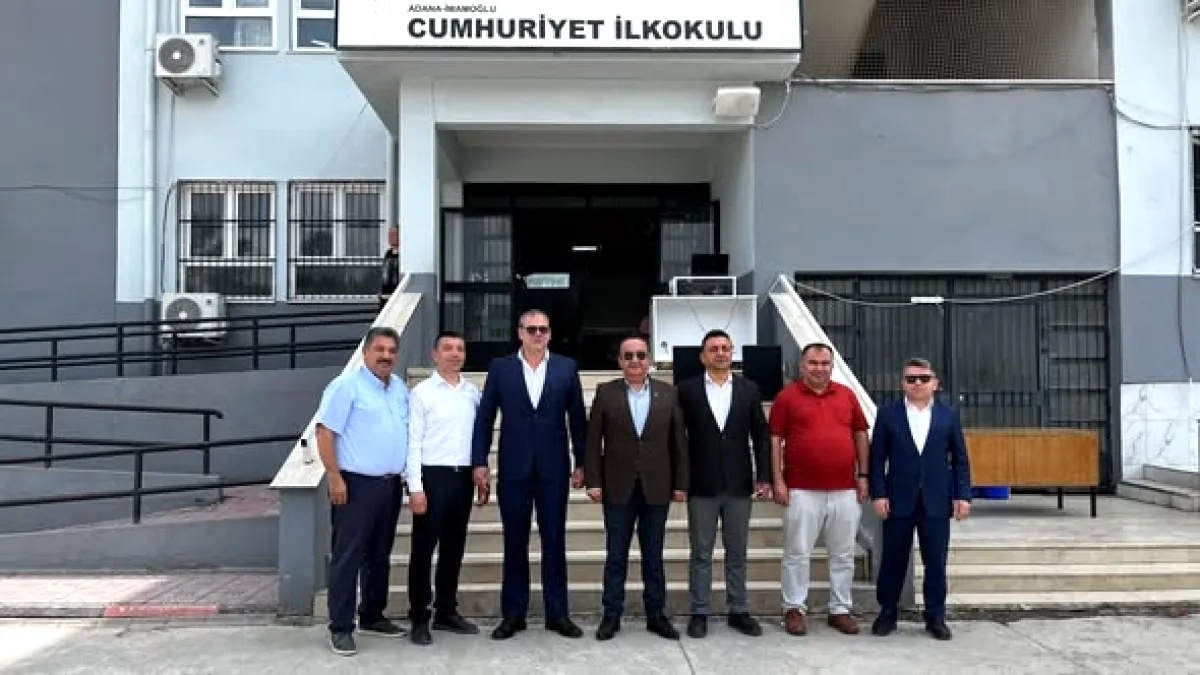 İmamoğlu'nda Bahar Coşkusu: MHP ve MEM'den Okula Ziyaret İmamoğlu'nda Bahar Coşkusu: MHP ve MEM'den Okula Ziyaret