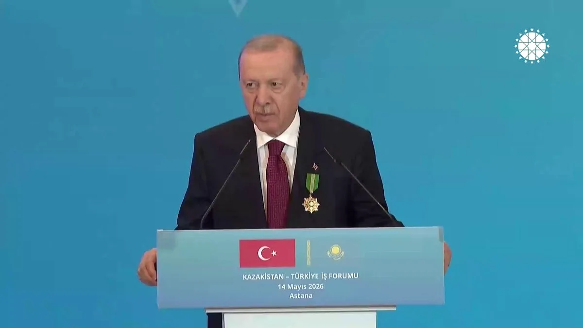 Erdoğan'dan Kazakistan Açıklaması: 15 Milyar Dolar Hedefi Erdoğan'dan Kazakistan Açıklaması: 15 Milyar Dolar Hedefi